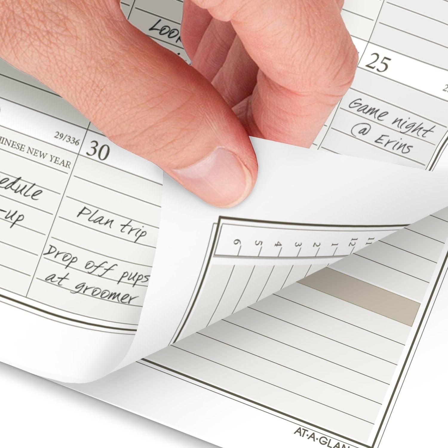 image:imageATAGLANCE 2026 Planner Refill Weekly amp Monthly 375 x 675 Portable Size 3 LooseLeaf 471285Y262025 Old Edition Portable