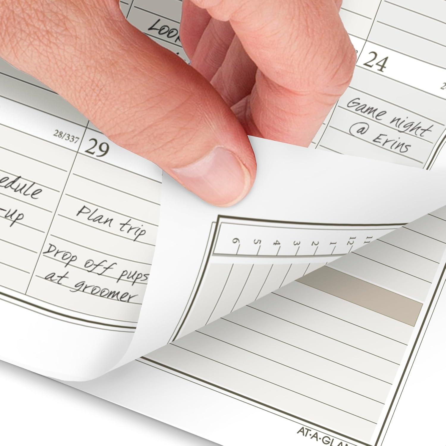 image:imageATAGLANCE 2026 Planner Refill Weekly amp Monthly 375 x 675 Portable Size 3 LooseLeaf 471285Y262026 New Edition Portable