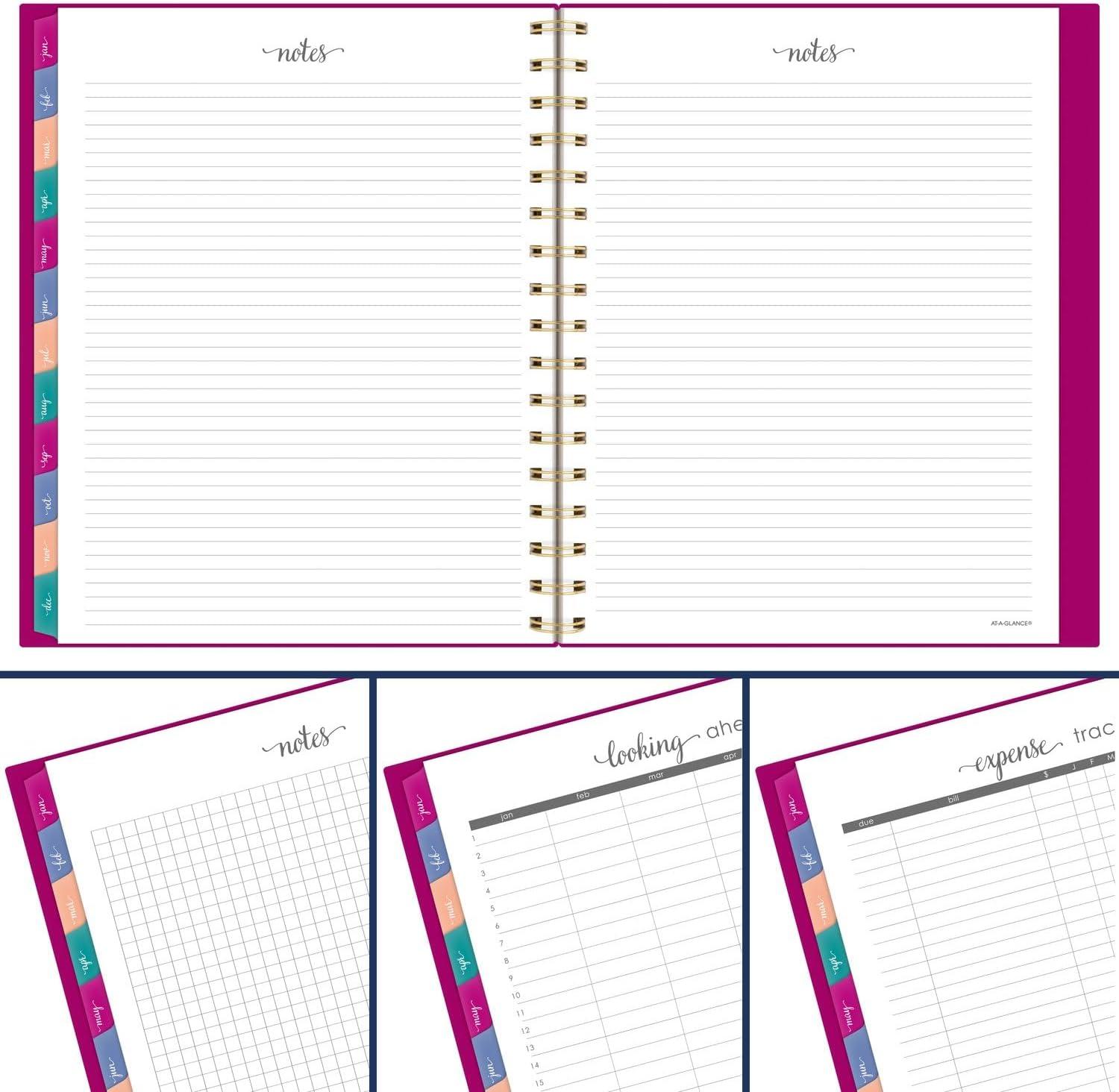 image:imageATAGLANCE 2026 Planner Weekly amp Monthly 85 x 11 Large Harmony Sunset Coral 10999052726Beetroot