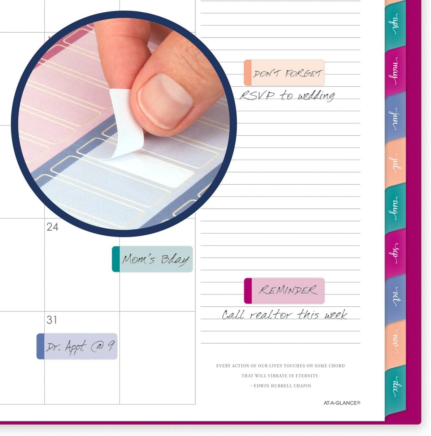 image:imageATAGLANCE 2026 Planner Weekly amp Monthly 85 x 11 Large Harmony Sunset Coral 10999052726Beetroot