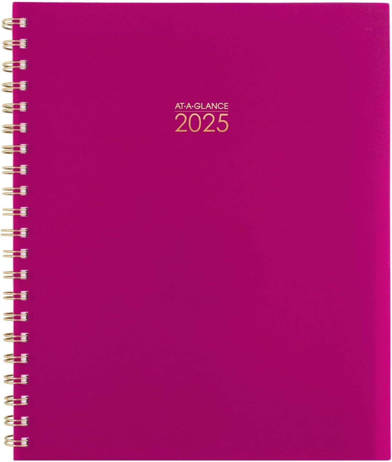 image:imageATAGLANCE 2026 Planner Weekly amp Monthly 85 x 11 Large Harmony Sunset Coral 10999052726Beetroot