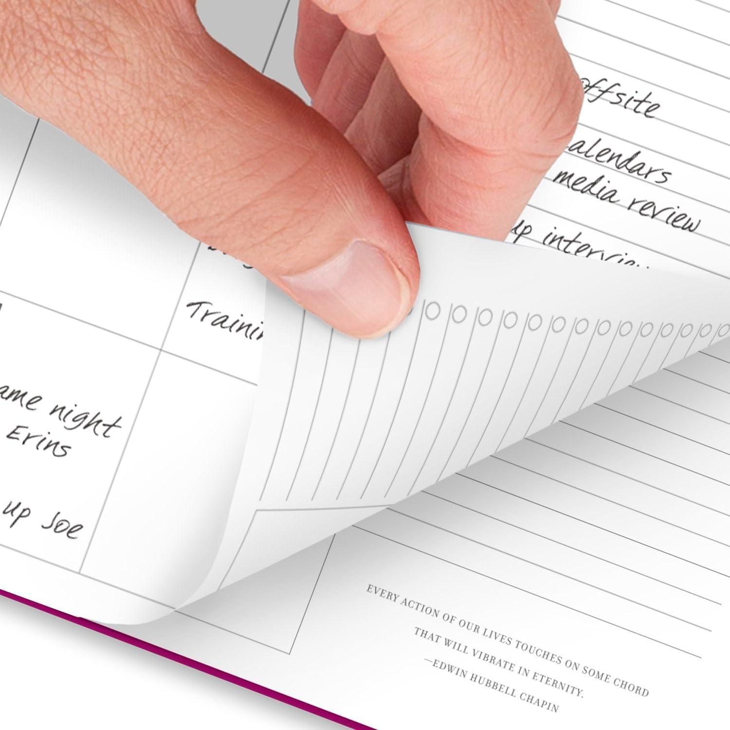 image:imageATAGLANCE 2026 Planner Weekly amp Monthly 85 x 11 Large Harmony Sunset Coral 10999052726Beetroot