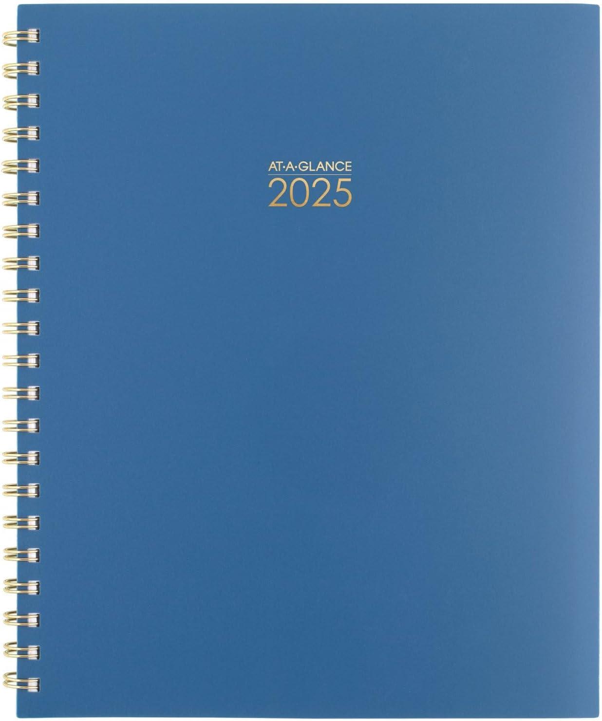 image:imageATAGLANCE 2026 Planner Weekly amp Monthly 85 x 11 Large Harmony Sunset Coral 10999052726Denim