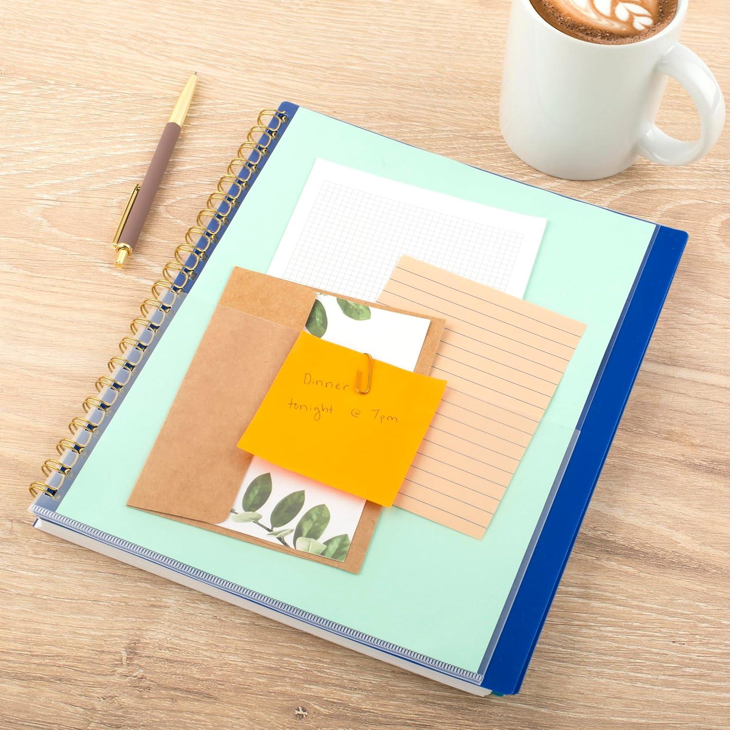 image:imageATAGLANCE 2026 Planner Weekly amp Monthly 85 x 11 Large Harmony Sunset Coral 10999052726Denim