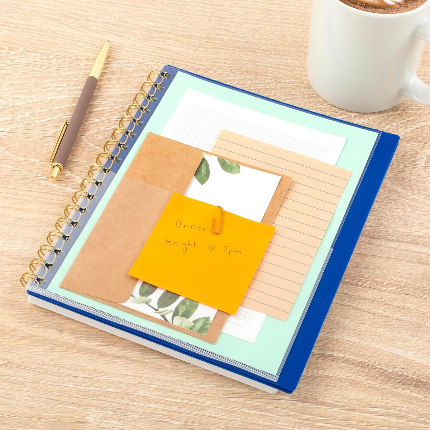 image:imageATAGLANCE 2026 Planner Weekly amp Monthly 85 x 11 Large Harmony Sunset Coral 10999052726Denim