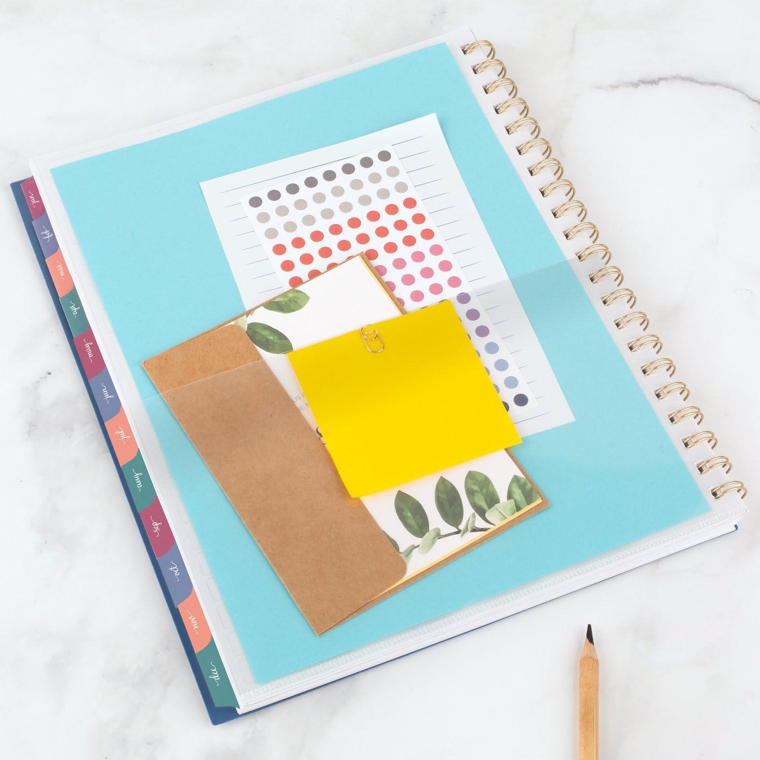 image:imageATAGLANCE 2026 Planner Weekly amp Monthly 85 x 11 Large Harmony Sunset Coral 10999052726Denim