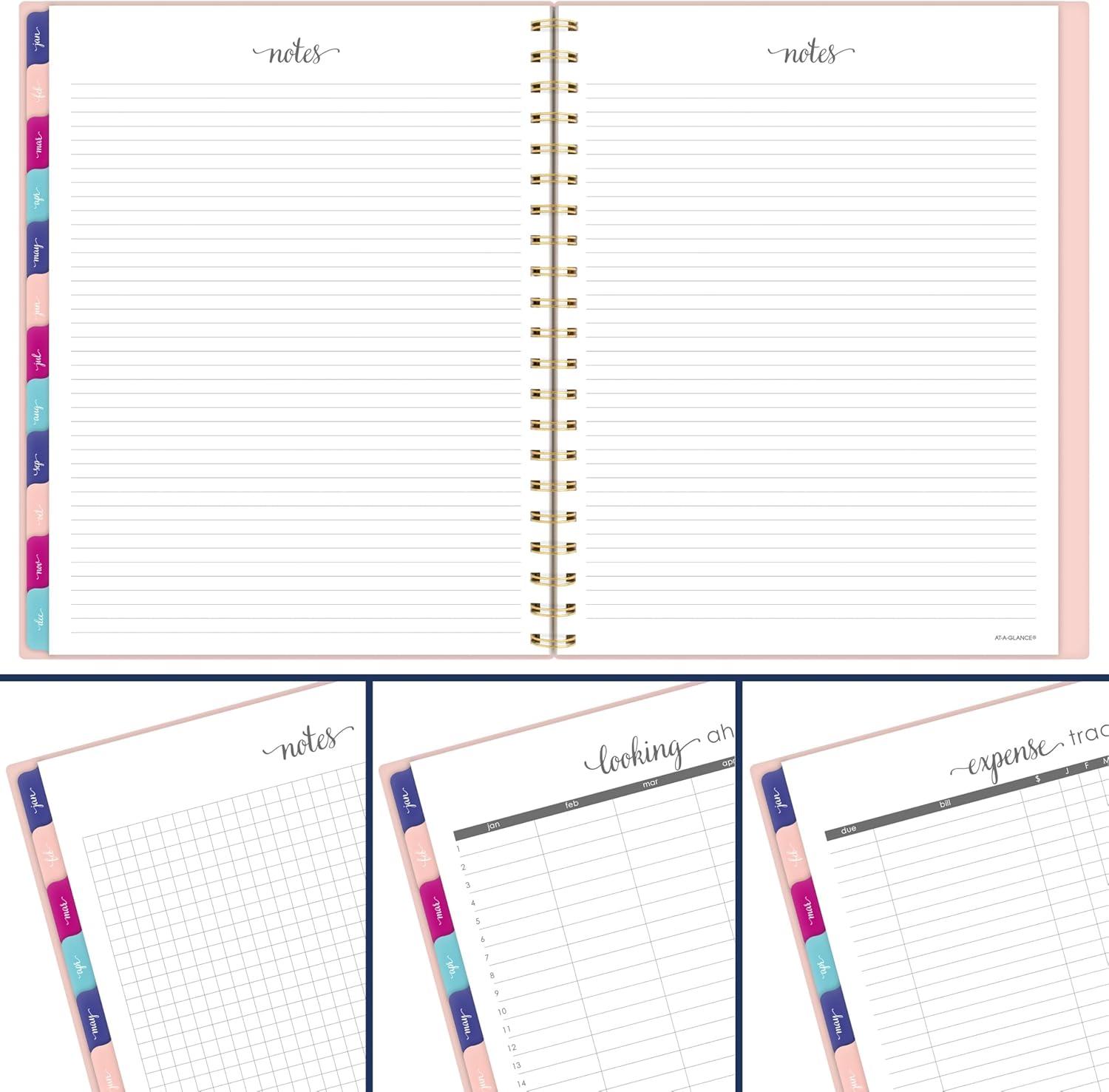 image:imageATAGLANCE 2026 Planner Weekly amp Monthly 85 x 11 Large Harmony Sunset Coral 10999052726Sunset Coral