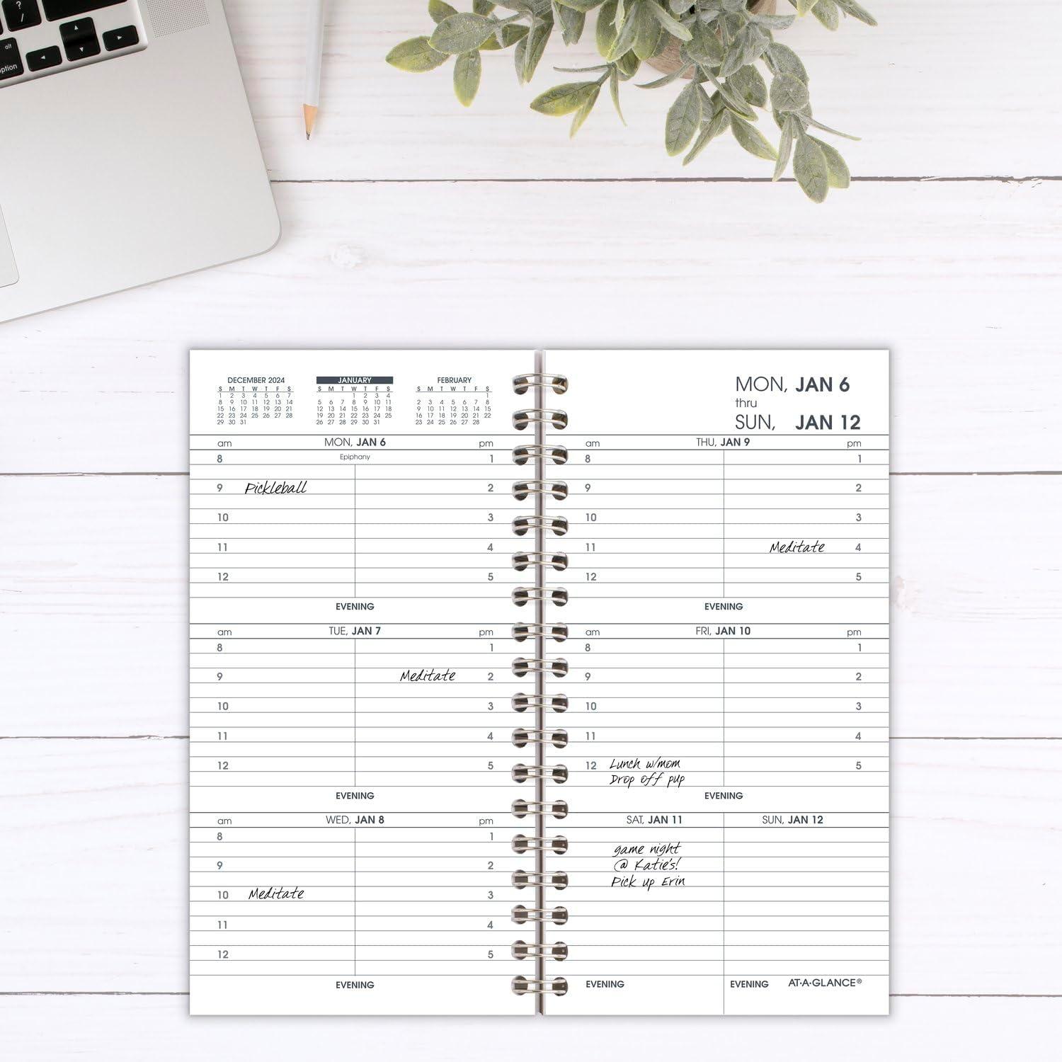 image:imageATAGLANCE 2026 Weekly Appointment Book Planner Refill for 70008 314 x 614 Pocket Size 7090410262025 Old Edition