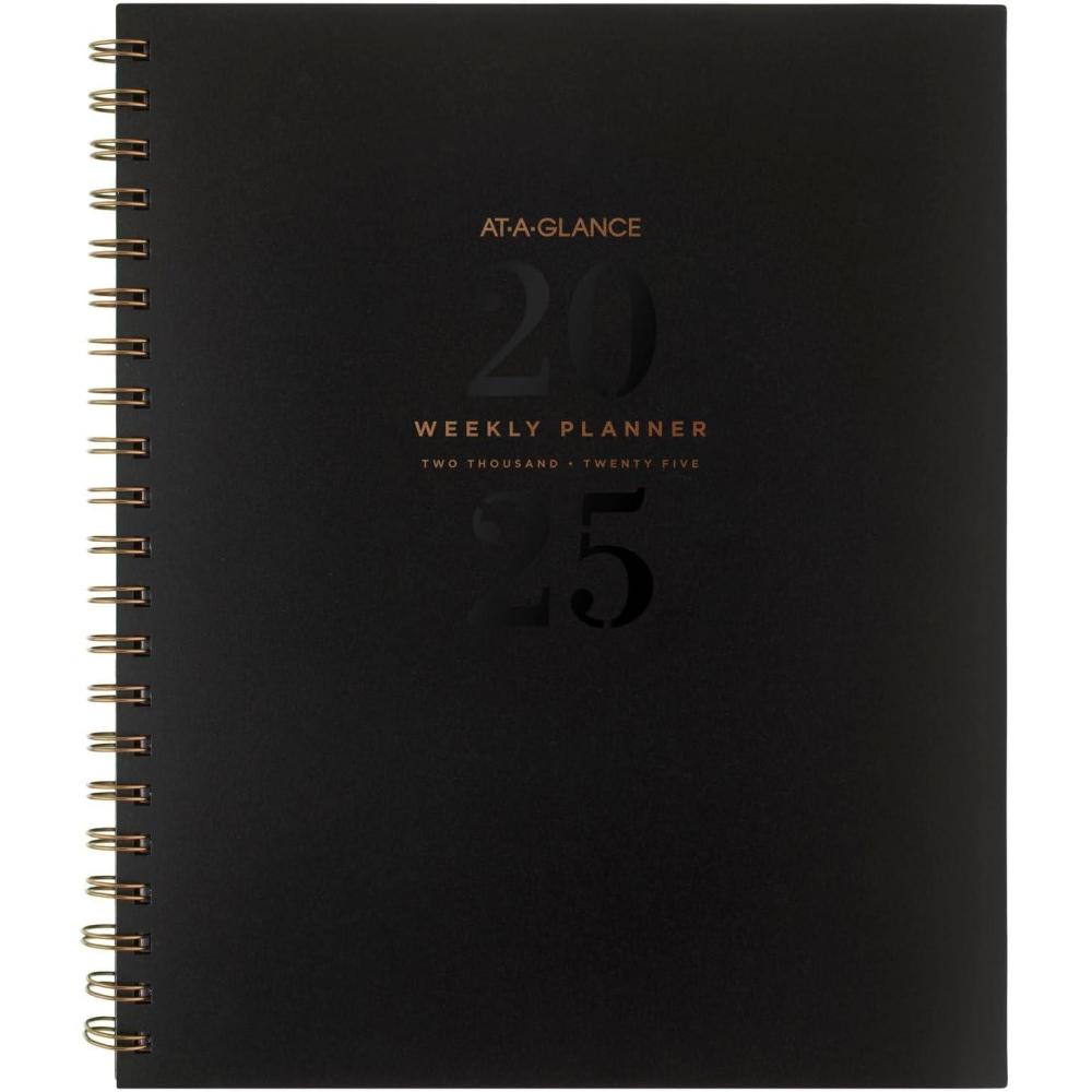 image:imageATAGLANCE 2026 Planner Weekly amp Monthly 55 x 85 Small Signature Lite Black YP200L05262025