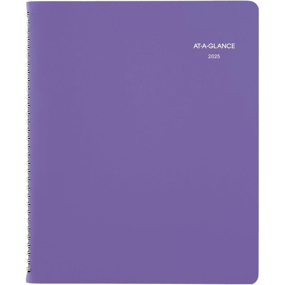 image:imageATAGLANCE 2026 Planner Weekly amp Monthly 85 x 11 Large Beautiful Day 938P90526Lilac