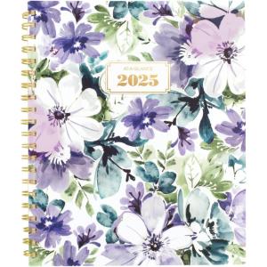 AT-A-GLANCE 2026 Planner, Weekly & Monthly, 8.5″ x 11″, Large, Dark Romance (5254-905-26)(Purple)