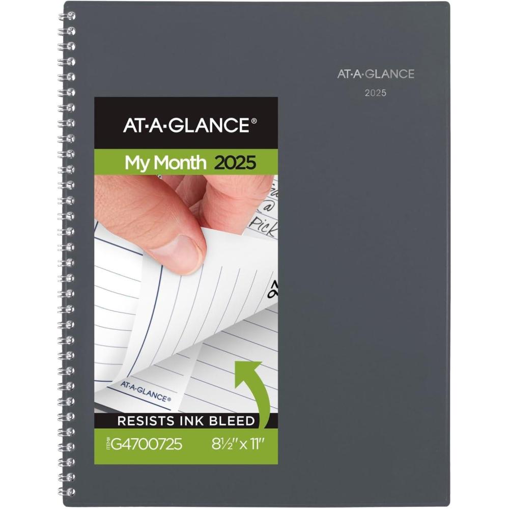image:imageATAGLANCE 2026 Planner Monthly 7 x 834 Medium DayMinder Black G4000026812 x 11