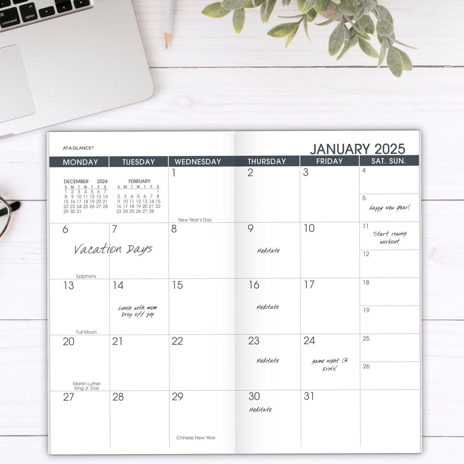 image:imageATAGLANCE 2026 Monthly Planner Refill for 70064 312 x 6 Pocket Size 7090610262025 Old Edition