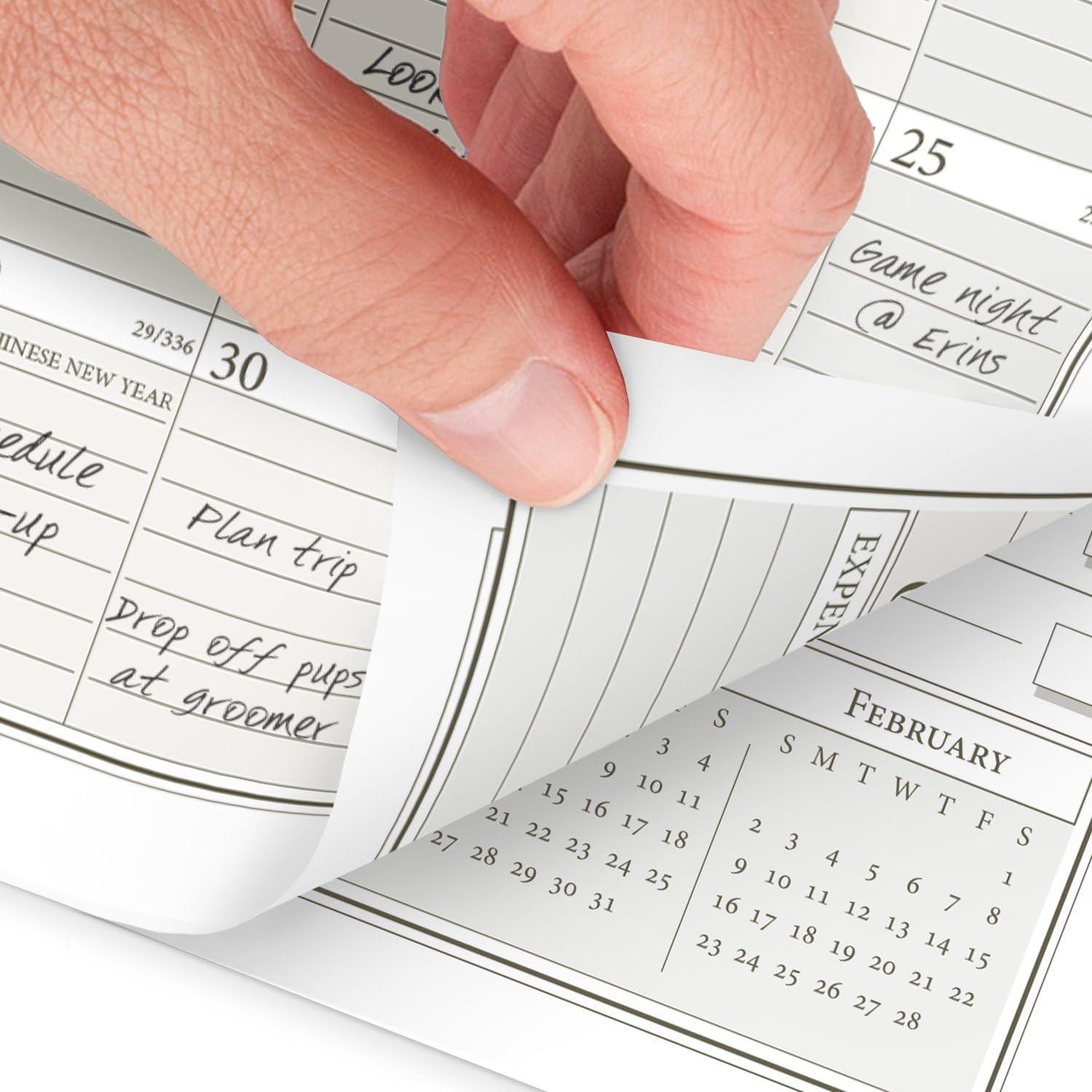 image:imageATAGLANCE 2026 Planner Daily amp Monthly 334 x 634 Portable Size 3 Two Page Per Day Refill LooseLeaf 47122526Size 3 Portable