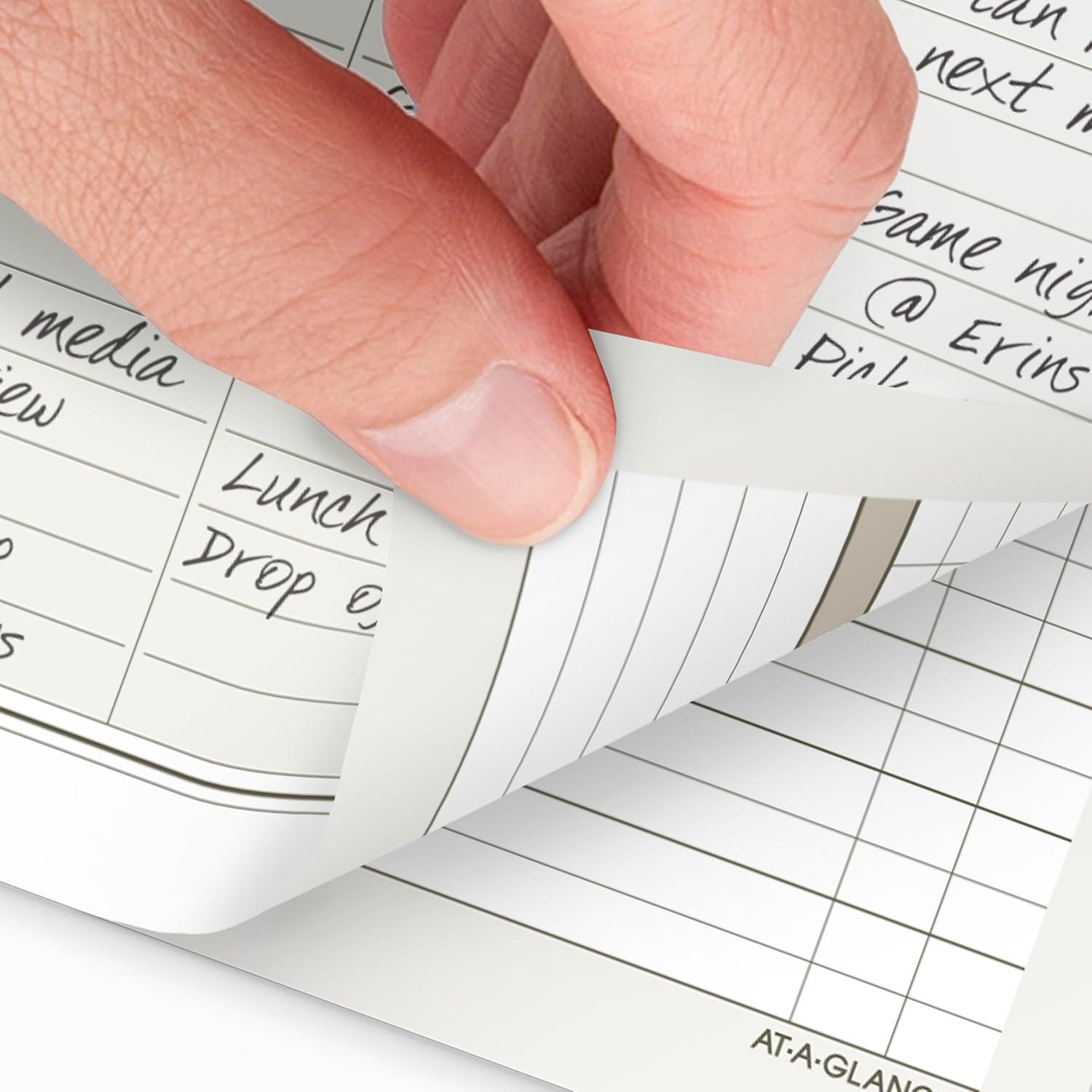 image:imageATAGLANCE 2026 Planner Daily amp Monthly 334 x 634 Portable Size 3 Two Page Per Day Refill LooseLeaf 47122526Size 4 Desk