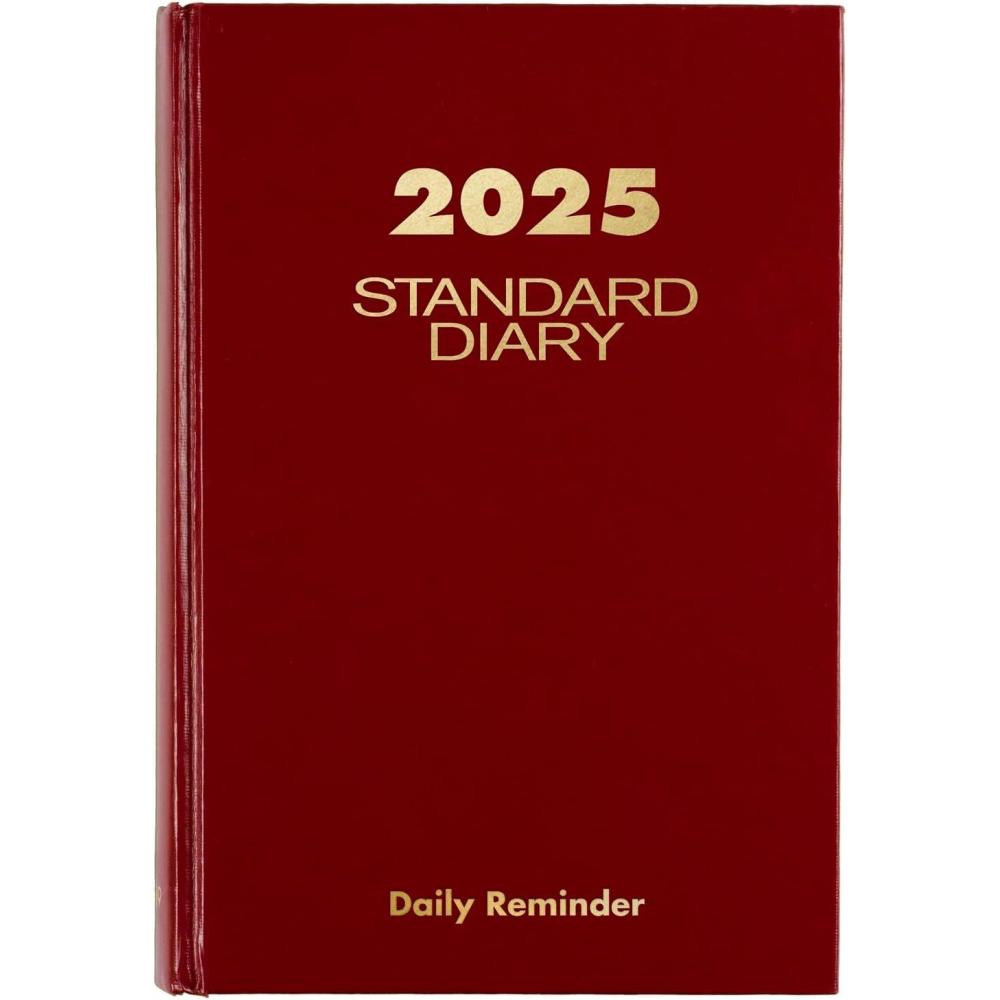 image:imageATAGLANCE 2026 Diary Standard Diary Daily 5 x 712 Small 12Month Hardcover Red SD3871326534 x 814
