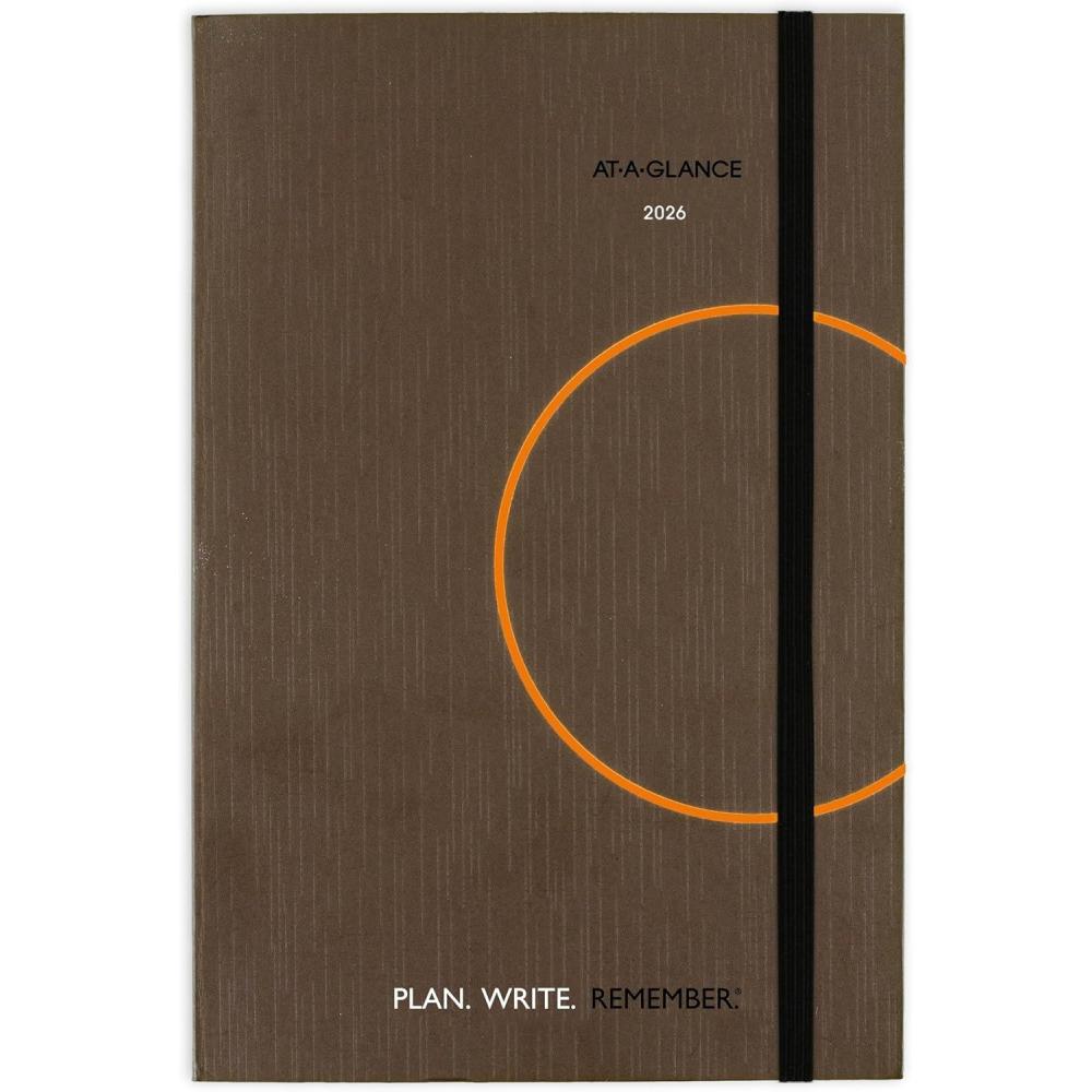 image:imageATAGLANCE 2026 Planning Notebook Daily 5 x 825 Small Plan Write Remember Casebound Gray 70620130262026 New Edition