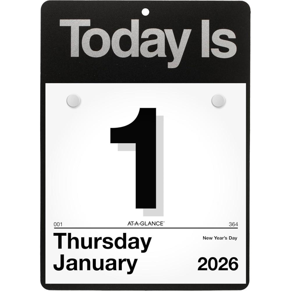 image:imageATAGLANCE 2026 Today Is Daily Wall Calendar 6 x 6 Small K10026Small