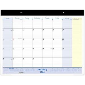 AT-A-GLANCE 2026 Desk Calendar, Monthly, Desk Pad, 22″ x 17″, Standard, QuickNotes (SK7000026)(2024 Edition)