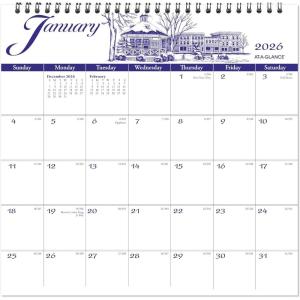 AT-A-GLANCE 2026 Wall Calendar, 12″ x 12″, Medium, Illustrator’s Edition (G10001726)(2026 New Edition)