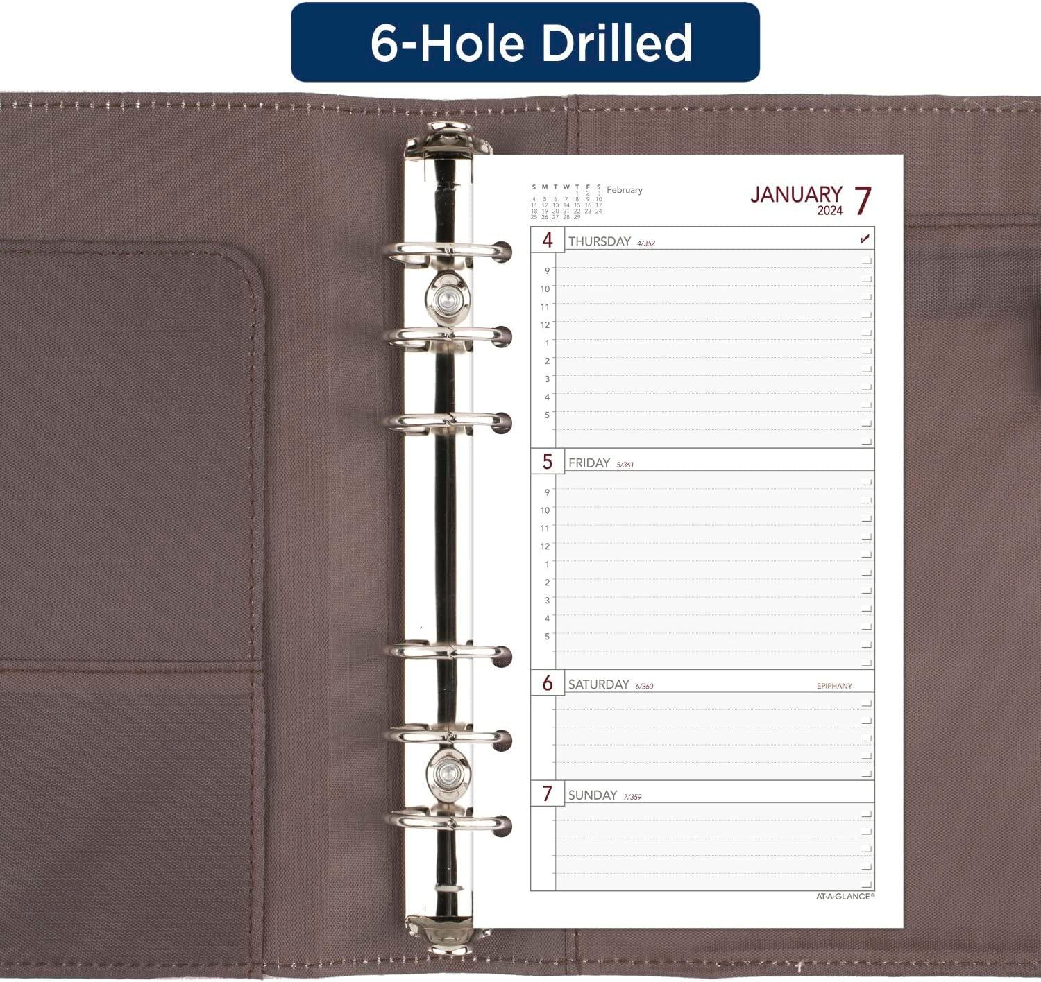 image:imageATAGLANCE 2026 Planner Refill Weekly 314 x 612 Portable Size 2 064287262024 Old Edition