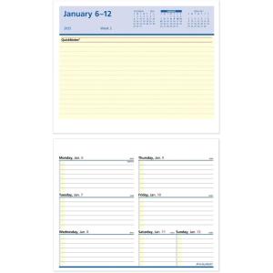 AT-A-GLANCE 2026 Desk Calendar Refill, Weekly, 5-1/2″ x 7″, Flip-A-Week with QuickNotes (SW7065026)(2025)