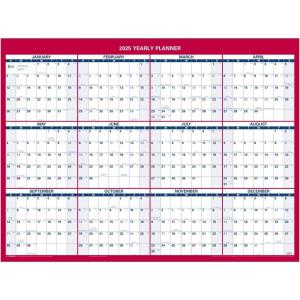 AT-A-GLANCE 2026 Erasable Calendar, Dry Erase Wall Planner, 12″ x 16″, Small, Vertical-Horizontal, Reversible, Compact (PM330B2826)(12″W x 16″H (Pack of 6))