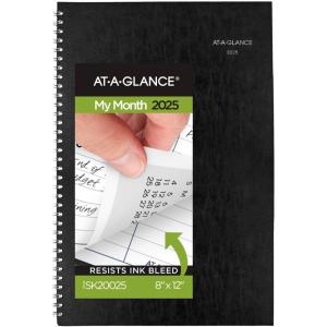 AT-A-GLANCE 2026 Planner, Monthly, 8″ x 12″, Large, DayMinder, Black (SK20026)(2025 Old Edition)
