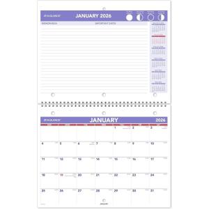 AT-A-GLANCE 2026 Wall Calendar, 8.5″ x 11″, Small, Unruled Blocks, Monthly (PM1702826)(2026 New Edition)