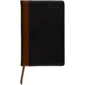 AT-A-GLANCE 2026 Diary, Fine Diary, Weekly & Monthly, 2.75″ x 4.25″, Pocket Size, Hardcover, Black Brown (74010526)(2025)
